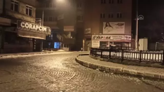 AFYONKARAHİSAR - Sokağa çıkma kısıtlaması AFYONKARAHİSAR - Sokağa çıkma kısıtlaması