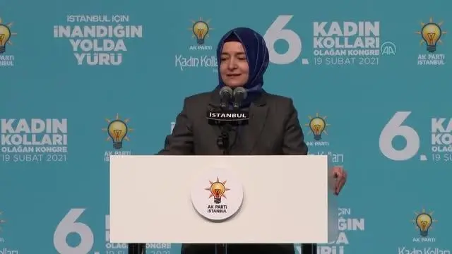 AK Parti İstanbul İl Kadın Kolları 6. Olağan Kongresi - Fatma Betül Sayan Kaya AK Parti İstanbul İl Kadın Kolları 6. Olağan Kongresi - Fatma Betül Sayan Kaya