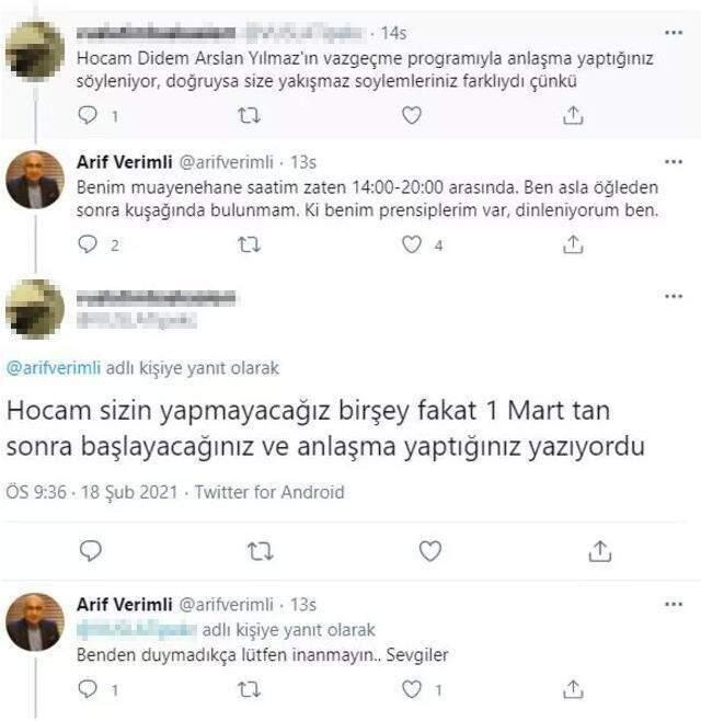 Arif Verimli yeni programa mı başlayacak? Arif Verimli başka kanal mı transfer oldu? Arif Hoca hangi kanala çıkıyor? Arif Verimli yeni programa mı başlayacak? Arif Verimli başka kanal mı transfer oldu? Arif Hoca hangi kanala çıkıyor?