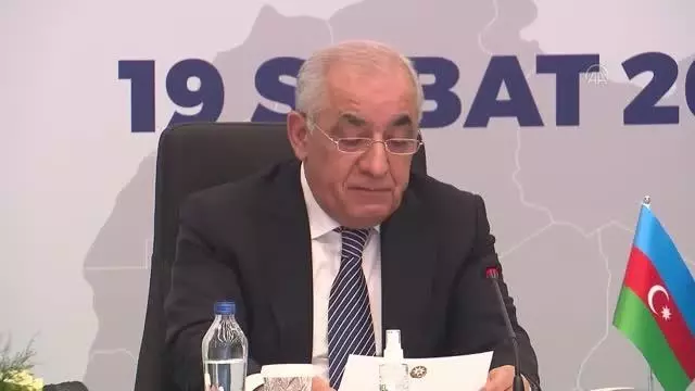 Son dakika haberleri: Azerbaycan Başbakanı Esedov, Türk Dünyası Çevrimiçi Meteoroloji Forumu'nda konuştu Son dakika haberleri: Azerbaycan Başbakanı Esedov, Türk Dünyası Çevrimiçi Meteoroloji Forumu'nda konuştu