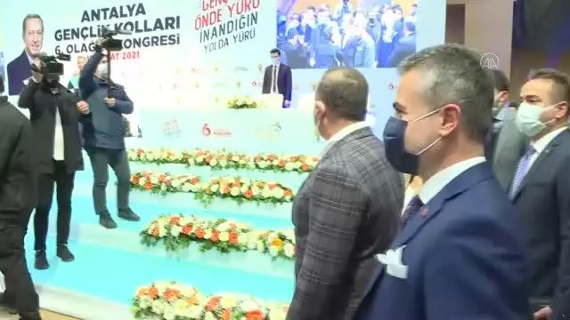 Dışişleri Bakanı Çavuşoğlu, AK Parti Antalya İl Gençlik Kolları 6. Olağan Kongresine katıldı Açıklaması Dışişleri Bakanı Çavuşoğlu, AK Parti Antalya İl Gençlik Kolları 6. Olağan Kongresine katıldı Açıklaması