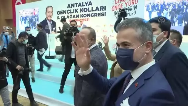 Dışişleri Bakanı Çavuşoğlu, AK Parti Antalya İl Gençlik Kolları 6. Olağan Kongresine katıldı Açıklaması Dışişleri Bakanı Çavuşoğlu, AK Parti Antalya İl Gençlik Kolları 6. Olağan Kongresine katıldı Açıklaması