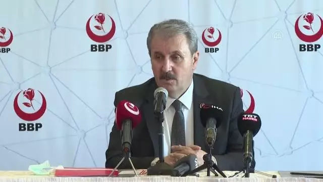 BBP Genel Başkanı Destici'den muhalefetin Gara açıklamalarına tepki (1) BBP Genel Başkanı Destici'den muhalefetin Gara açıklamalarına tepki (1)