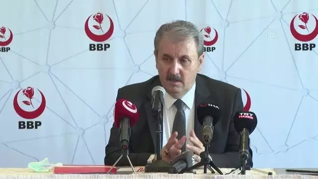 BBP Genel Başkanı Destici'den muhalefetin Gara açıklamalarına tepki (1) BBP Genel Başkanı Destici'den muhalefetin Gara açıklamalarına tepki (1)