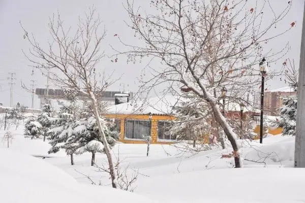 Bitlis'te 115 köy yolu, kardan kapandı Bitlis'te 115 köy yolu, kardan kapandı