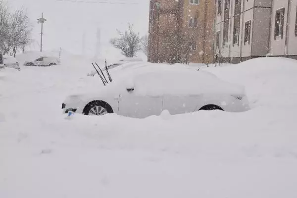 Bitlis'te 115 köy yolu, kardan kapandı Bitlis'te 115 köy yolu, kardan kapandı