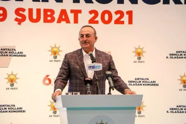 Dışişleri Bakanı Çavuşoğlu, AK Parti Antalya İl Gençlik Kolları 6. Olağan Kongresine katıldı Açıklaması Dışişleri Bakanı Çavuşoğlu, AK Parti Antalya İl Gençlik Kolları 6. Olağan Kongresine katıldı Açıklaması