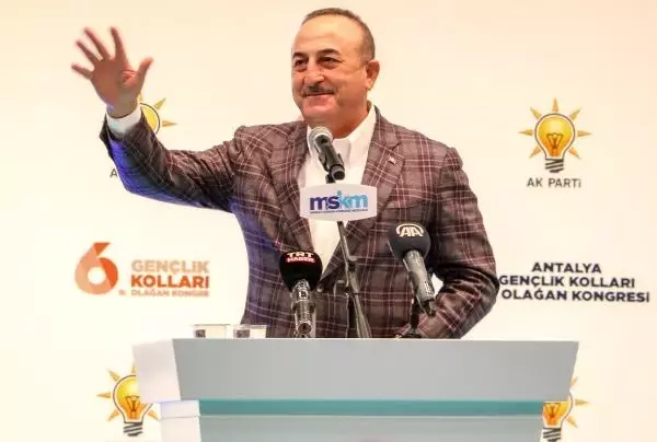 Dışişleri Bakanı Çavuşoğlu, AK Parti Antalya İl Gençlik Kolları 6. Olağan Kongresine katıldı Açıklaması Dışişleri Bakanı Çavuşoğlu, AK Parti Antalya İl Gençlik Kolları 6. Olağan Kongresine katıldı Açıklaması