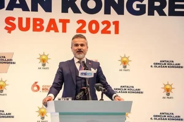 Dışişleri Bakanı Çavuşoğlu, AK Parti Antalya İl Gençlik Kolları 6. Olağan Kongresine katıldı Açıklaması Dışişleri Bakanı Çavuşoğlu, AK Parti Antalya İl Gençlik Kolları 6. Olağan Kongresine katıldı Açıklaması
