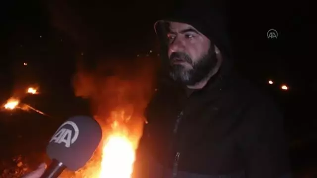 Çilek bahçelerinde 'dumanlı' don nöbeti Çilek bahçelerinde 'dumanlı' don nöbeti