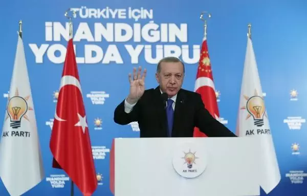 Cumhurbaşkanı Erdoğan, AK Parti Şanlıurfa İl Kadın Kolları 6. Olağan kongresine canlı bağlantı ile katıldı (2) Cumhurbaşkanı Erdoğan, AK Parti Şanlıurfa İl Kadın Kolları 6. Olağan kongresine canlı bağlantı ile katıldı (2)