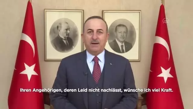 Dışişleri Bakanı Çavuşoğlu, Almanya'nın Hanau kentindeki ırkçı saldırının kurbanlarını andı Dışişleri Bakanı Çavuşoğlu, Almanya'nın Hanau kentindeki ırkçı saldırının kurbanlarını andı