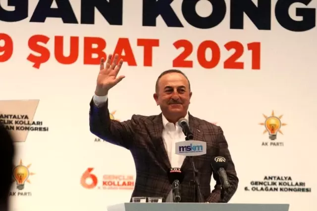 Dışişleri Bakanı Çavuşoğlu, AK Parti Antalya İl Gençlik Kolları 6. Olağan Kongresine katıldı Açıklaması Dışişleri Bakanı Çavuşoğlu, AK Parti Antalya İl Gençlik Kolları 6. Olağan Kongresine katıldı Açıklaması