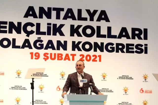 Dışişleri Bakanı Çavuşoğlu, AK Parti Antalya İl Gençlik Kolları 6. Olağan Kongresine katıldı Açıklaması Dışişleri Bakanı Çavuşoğlu, AK Parti Antalya İl Gençlik Kolları 6. Olağan Kongresine katıldı Açıklaması