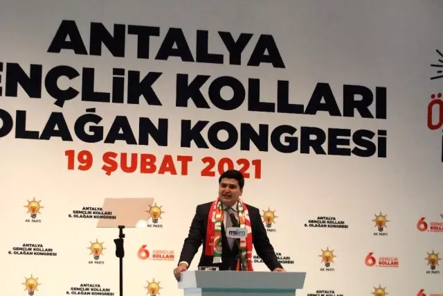 Dışişleri Bakanı Çavuşoğlu, AK Parti Antalya İl Gençlik Kolları 6. Olağan Kongresine katıldı Açıklaması Dışişleri Bakanı Çavuşoğlu, AK Parti Antalya İl Gençlik Kolları 6. Olağan Kongresine katıldı Açıklaması