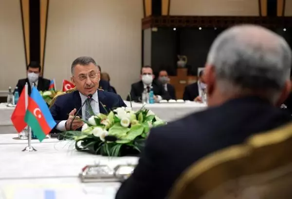 Son dakika politika: Fuat Oktay: Hedefimiz 2023'te 15 milyar dolarlık ticaret hacmine ulaşmak Son dakika politika: Fuat Oktay: Hedefimiz 2023'te 15 milyar dolarlık ticaret hacmine ulaşmak
