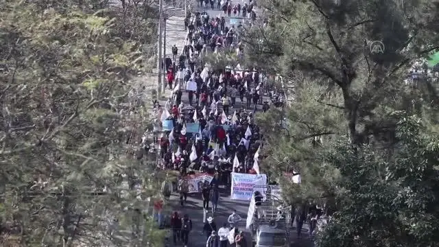 Guatemala'da yerliler tarafından hükümet karşıtı gösteri düzenlendi Guatemala'da yerliler tarafından hükümet karşıtı gösteri düzenlendi
