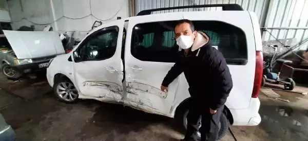 Kar yağdı, kaportacılarda yoğunluk oluştu Kar yağdı, kaportacılarda yoğunluk oluştu