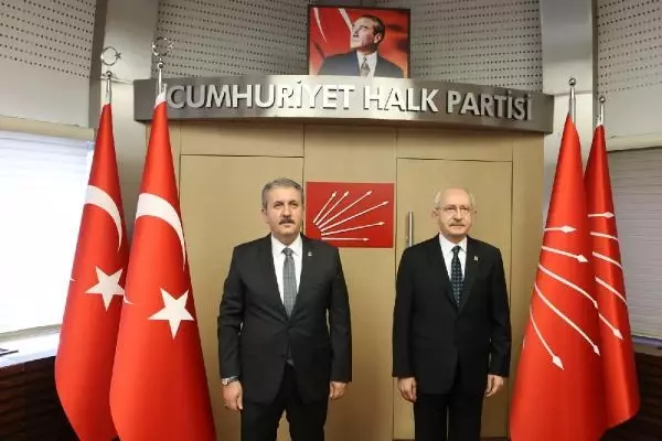 Kılıçdaroğlu-Destici ortak basın toplantısı Kılıçdaroğlu-Destici ortak basın toplantısı