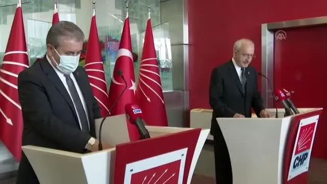 Kılıçdaroğlu-Destici ortak basın toplantısı Kılıçdaroğlu-Destici ortak basın toplantısı