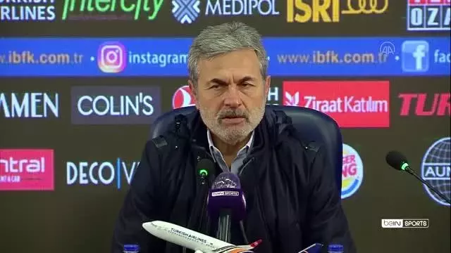 Medipol Başakşehir - Trabzonspor maçının ardından - Aykut Kocaman Medipol Başakşehir - Trabzonspor maçının ardından - Aykut Kocaman