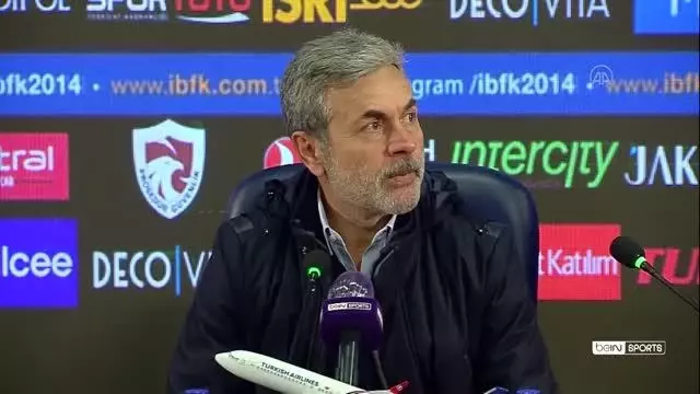 Medipol Başakşehir - Trabzonspor maçının ardından - Aykut Kocaman Medipol Başakşehir - Trabzonspor maçının ardından - Aykut Kocaman