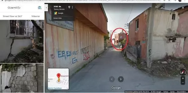 Türkiye'nin günlerce konuştuğu kazının yapıldığı ev, Google'da 'gizemli ev' olarak işaretlendi Türkiye'nin günlerce konuştuğu kazının yapıldığı ev, Google'da 'gizemli ev' olarak işaretlendi