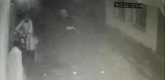 Son dakika haberleri | Motosiklet hırsızlığı güvenlik kamerasında