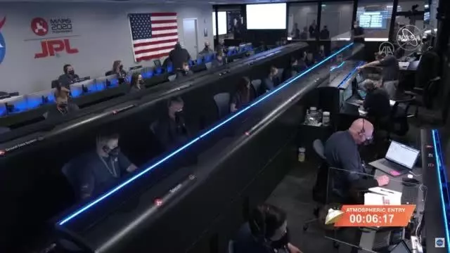 NASA'nın uzay aracı Perseverance Mars'a sorunsuz iniş yaptı NASA'nın uzay aracı Perseverance Mars'a sorunsuz iniş yaptı