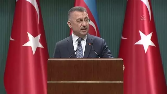 Son dakika gündem: Oktay: 'Azerbaycan'la ikili ilişkilerimize ivme kazandıracak yeni eylem maddeleri de dahil 138 karardan oluşan eylem planı üzerinde mutabık kaldık' Son dakika gündem: Oktay: 'Azerbaycan'la ikili ilişkilerimize ivme kazandıracak yeni eylem maddeleri de dahil 138 karardan oluşan eylem planı üzerinde mutabık kaldık'