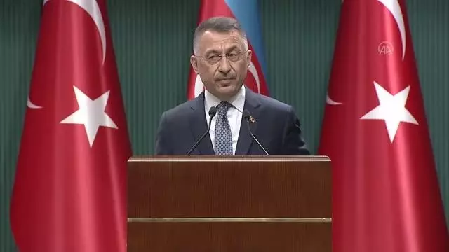 Son dakika gündem: Oktay: 'Azerbaycan'la ikili ilişkilerimize ivme kazandıracak yeni eylem maddeleri de dahil 138 karardan oluşan eylem planı üzerinde mutabık kaldık' Son dakika gündem: Oktay: 'Azerbaycan'la ikili ilişkilerimize ivme kazandıracak yeni eylem maddeleri de dahil 138 karardan oluşan eylem planı üzerinde mutabık kaldık'