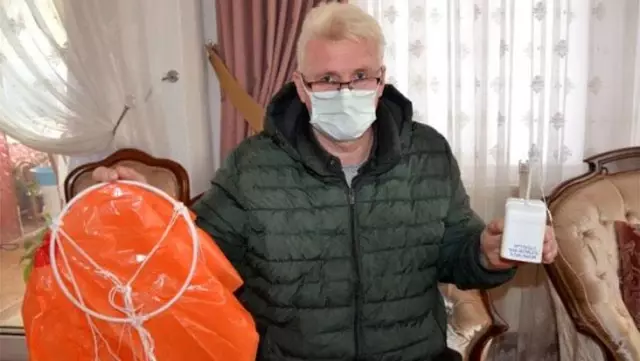 Oyuncak zannettiği cihaz, meteorolojinin hava ölçüm aleti çıktı Oyuncak zannettiği cihaz, meteorolojinin hava ölçüm aleti çıktı