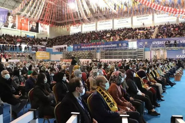 Şanlıurfa'da, AK Parti Kadın Kolları kongresi yapıldı Şanlıurfa'da, AK Parti Kadın Kolları kongresi yapıldı