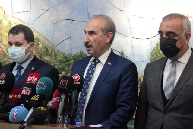 Şanlıurfa'daki belediye başkanlarından Beyazgül'e destek Şanlıurfa'daki belediye başkanlarından Beyazgül'e destek