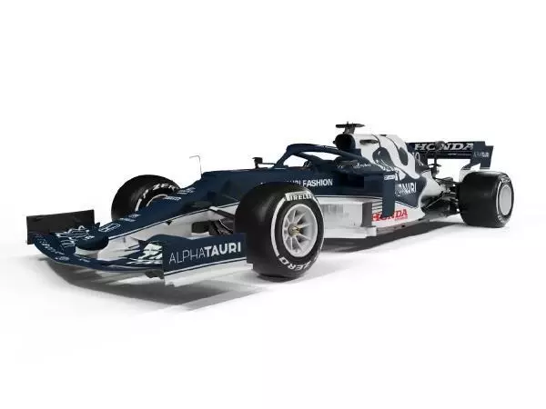 Scuderia AlphaTauri yeni aracını tanıttı Scuderia AlphaTauri yeni aracını tanıttı