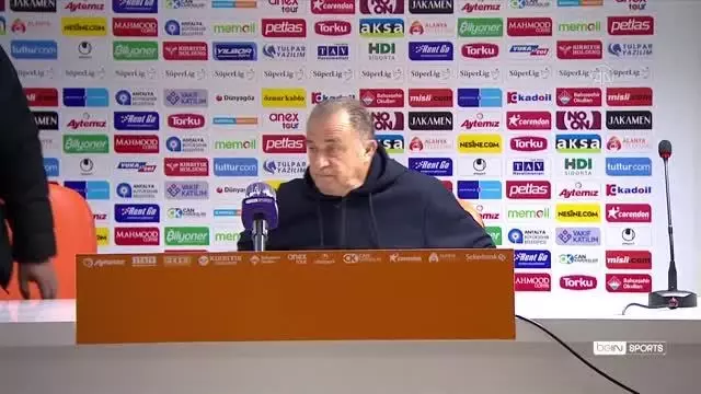 Aytemiz Alanyaspor-Galatasaray maçının ardından Aytemiz Alanyaspor-Galatasaray maçının ardından