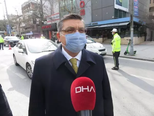 Bağdat Caddesi'nde koronavirüs denetimi Bağdat Caddesi'nde koronavirüs denetimi
