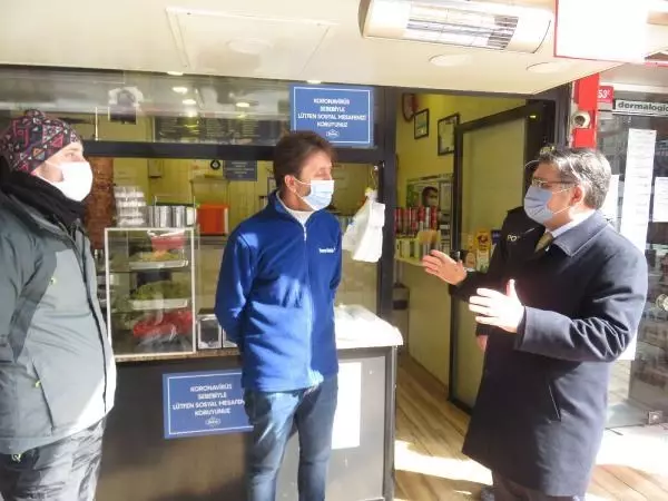 Bağdat Caddesi'nde koronavirüs denetimi Bağdat Caddesi'nde koronavirüs denetimi