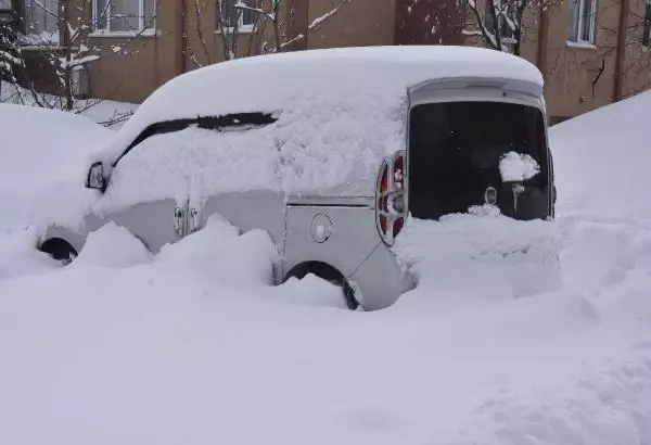 Bitlis'te kar kalınlığı 40 santim oldu; 125 köy yolu kapandı Bitlis'te kar kalınlığı 40 santim oldu; 125 köy yolu kapandı