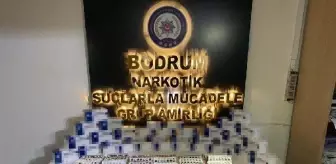 Bodrum'da sahte rapor ve reçeteyle sentetik uyuşturucu hap satışına 5 gözaltı