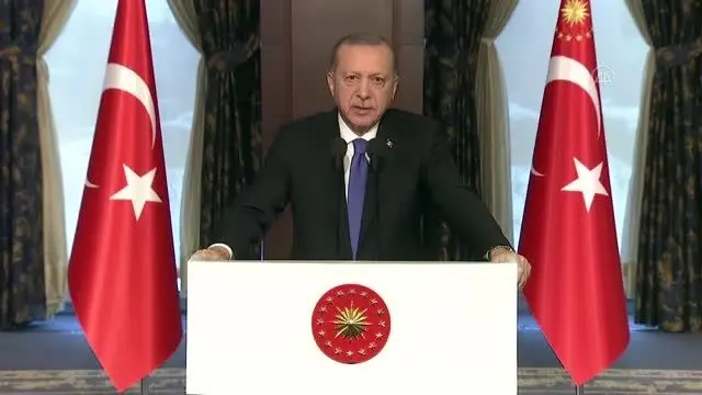 Son dakika haberleri... Cumhurbaşkanı Erdoğan, TASC TV'nin yayına başlaması dolayısıyla gerçekleştirilen özel programa video mesaj gönderdi Son dakika haberleri... Cumhurbaşkanı Erdoğan, TASC TV'nin yayına başlaması dolayısıyla gerçekleştirilen özel programa video mesaj gönderdi