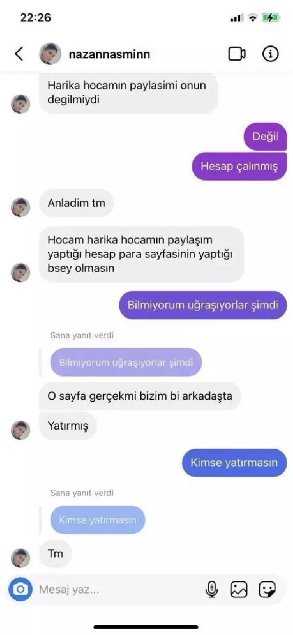 Son dakika haber... Doktorun sosyal medya hesabını ele geçirip 150 bin liralık vurgun yaptılar Son dakika haber... Doktorun sosyal medya hesabını ele geçirip 150 bin liralık vurgun yaptılar