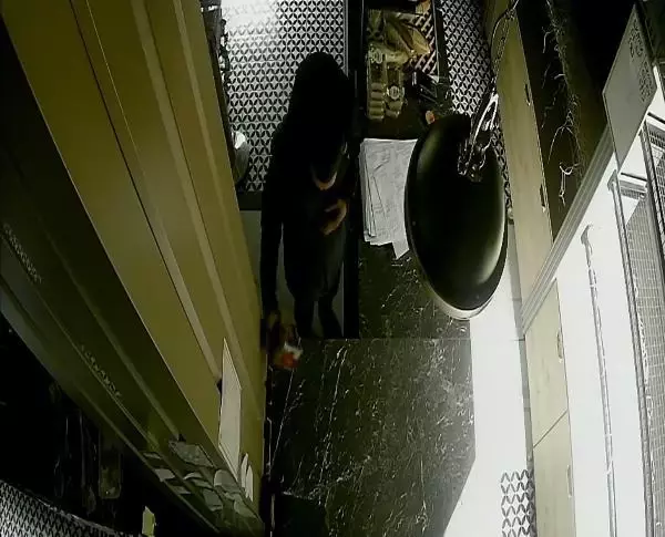 Fırındaki sadaka kutusunu çalan şüpheli, kameralara yakalandı Fırındaki sadaka kutusunu çalan şüpheli, kameralara yakalandı