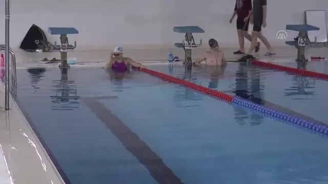 Milli sporcuların hedefi su altından rekorla çıkmak Milli sporcuların hedefi su altından rekorla çıkmak