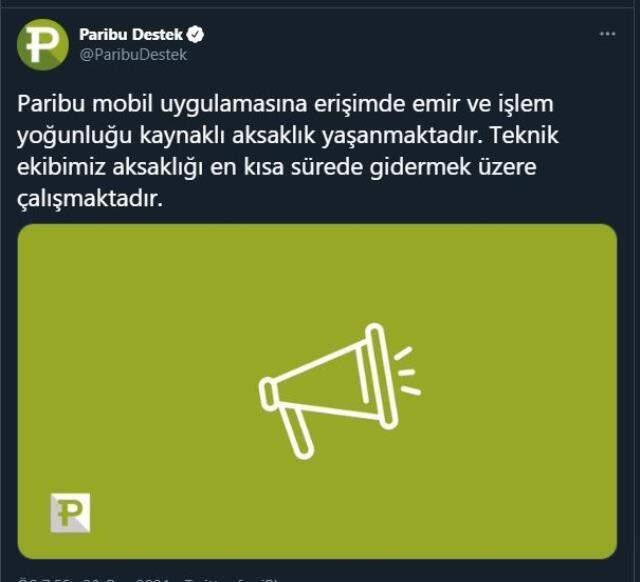 Paribu çöktü mü? Paribu'dan resmi açıklama geldi! Paribu çöktü mü? Paribu'dan resmi açıklama geldi!