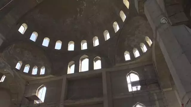 Aynı anda 10 bin kişinin ibadet edebileceği caminin kaba inşaatı tamam Aynı anda 10 bin kişinin ibadet edebileceği caminin kaba inşaatı tamam