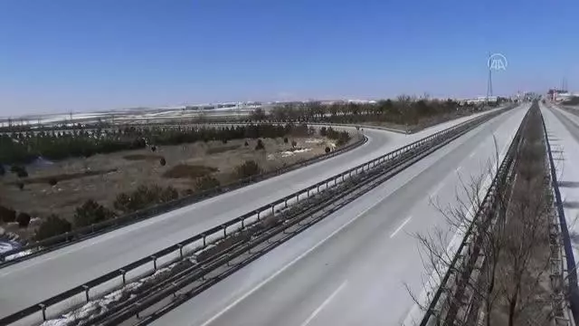 Bağlantı kavşağı Kulu Makasında sessizlik hakim Bağlantı kavşağı Kulu Makasında sessizlik hakim