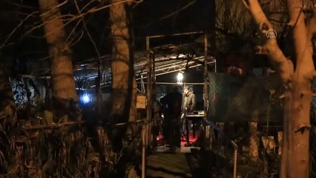 Bir evin bahçesinde kafatası bulundu Bir evin bahçesinde kafatası bulundu