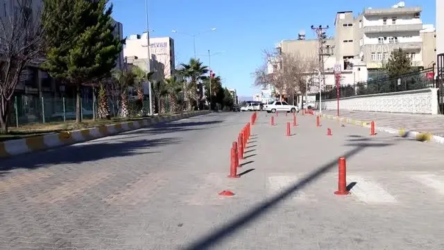 Cadde ve sokaklar boş kaldı Cadde ve sokaklar boş kaldı