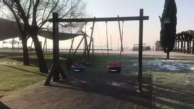 Samsun ve çevre illerde sokağa çıkma kısıtlamasına uyuluyor Samsun ve çevre illerde sokağa çıkma kısıtlamasına uyuluyor